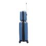 Lot de 3 valises rigides extensibles + vanity 2133 55, 66 et 77 cm Bleu