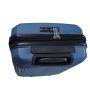Lot de 3 valises rigides extensibles + vanity 2133 55, 66 et 77 cm Bleu