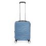 Lot de 2 valises cabines rigides extensibles + vanity 326 45 et 55 cm Bleu
