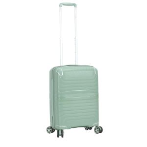 Valise cabine rigide 59103 55 cm Silver green
