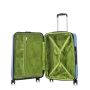 Lot de 3 valises rigides 350 Extensible 55, 66 et 76 cm Bleu