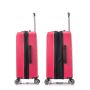 Lot de 3 valises rigides 350 Extensible 55, 66 et 76 cm Fuchsia