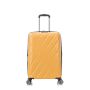 Lot de 3 valises rigides 350 Extensible 55, 66 et 76 cm Moutarde