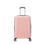 Lot de 3 valises rigides 350 Extensible 55, 66 et 76 cm Rose Gold