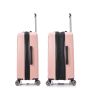 Lot de 3 valises rigides 350 Extensible 55, 66 et 76 cm Rose Gold