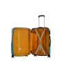 Lot de 3 valises rigides 380 Extensible 55, 66 et 76 cm Map Vert/Bleu