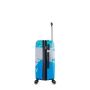 Lot de 3 valises rigides 380 Extensible 55, 66 et 76 cm Map Vert/Bleu