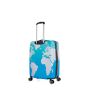 Lot de 3 valises rigides 380 Extensible 55, 66 et 76 cm Map Vert/Bleu