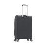 Lot de 4 valises souples 1737 Extensible 55, 67, 78 et 87 cm Gris