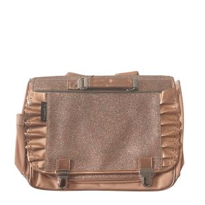 Cartable Froufrous Cuivre 38 cm Marron