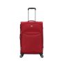 Lot de 4 valises souples 1737 Extensible 55, 67, 78 et 87 cm Rouge