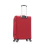 Lot de 4 valises souples 1737 Extensible 55, 67, 78 et 87 cm Rouge