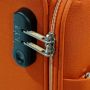 Lot valise cabine + vanity souple 2102 Cognac