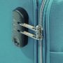Lot valise cabine + vanity souple 2102 Menthe