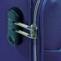 Lot valise cabine + vanity souple 2102 Marine