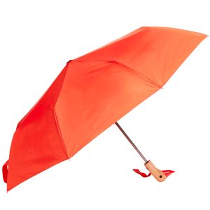 Parapluie pliant poignée tête de canard 113 cm de diamètre Pêche