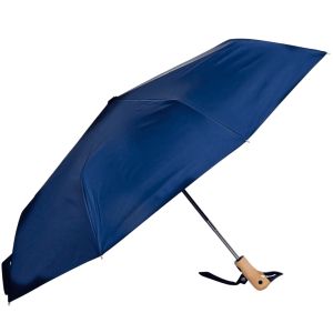 Parapluie pliant poignée tête de canard 113 cm de diamètre Marine