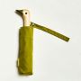 Parapluie pliant poignée tête de canard 113 cm de diamètre Olive
