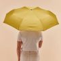 Parapluie pliant poignée tête de canard 113 cm de diamètre Olive
