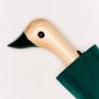 Parapluie pliant poignée tête de canard 113 cm de diamètre Vert Forêt