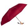 Parapluie pliant poignée tête de canard 113 cm de diamètre Cerise