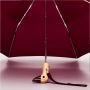 Parapluie pliant poignée tête de canard 113 cm de diamètre Cerise