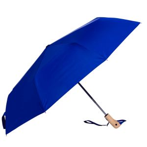 Parapluie pliant poignée tête de canard 113 cm de diamètre Bleu Royal