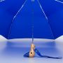 Parapluie pliant poignée tête de canard 113 cm de diamètre Bleu Royal