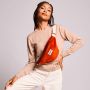 Sac banane Olivia 32 cm Velours Brique