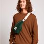 Sac banane Olivia 32 cm Velours Sapin