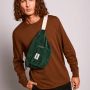 Sac banane XL Sofia 43cm Velours Sapin
