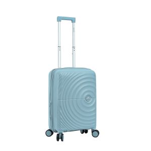 Valise cabine rigide 42203 Extensible 55 cm Bleu gris