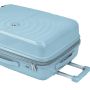 Lot de 3 valises rigides 42203 Extensible 55, 67 et 77 cm Black