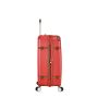 Lot de 3 valises rigides 52303 Extensibles 55, 65 et 75 cm Rouge