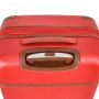 Lot de 3 valises rigides 52303 Extensibles 55, 65 et 75 cm Rouge