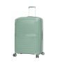 Lot de 3 valises rigides 59103 Extensibles 55, 66 et 76 cm Silver green