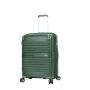 Lot de 3 valises rigides 59103 Extensibles 55, 66 et 76 cm Dark green