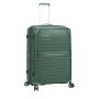 Lot de 3 valises rigides 59103 Extensibles 55, 66 et 76 cm Dark green