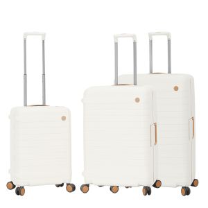 Lot de 3 valises rigides 57203 55, 68 et 77 cm Milk