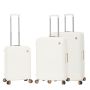 Lot de 3 valises rigides 57203 55, 68 et 77 cm Milk