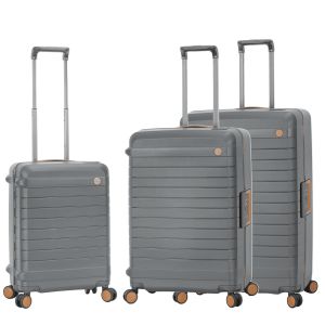 Lot de 3 valises rigides 57203 55, 68 et 77 cm Dark Grey