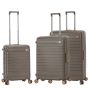 Lot de 3 valises rigides 57203 55, 68 et 77 cm Coffee