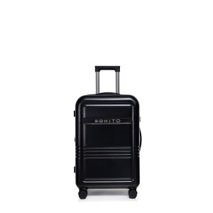 Valise cabine rigide Reito Extensible 55 cm Black