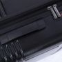 Valise cabine rigide Reito Extensible 55 cm Black