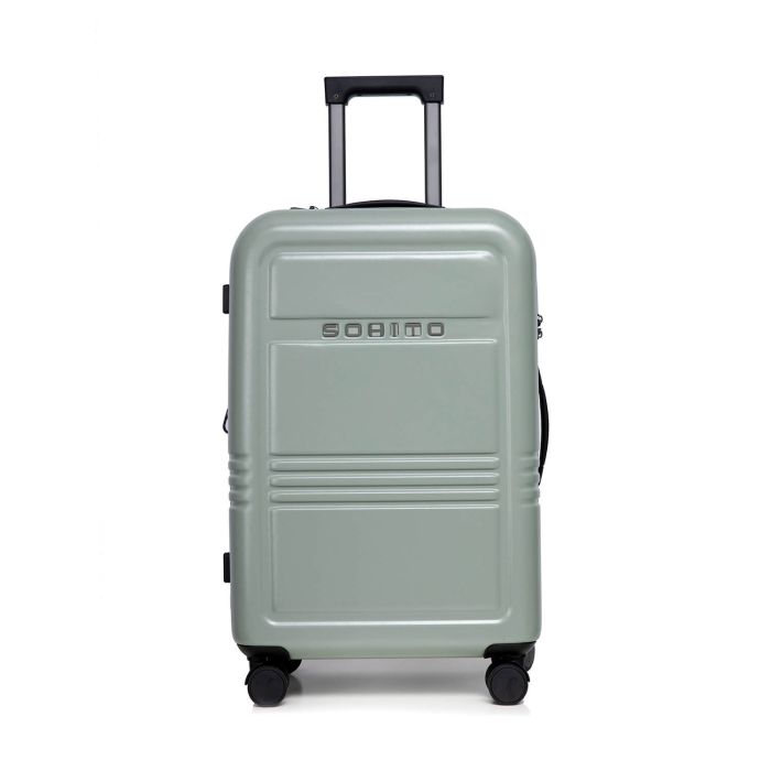 Valise rigide Reito Extensible 74.5 cm Almond