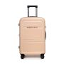 Valise rigide Reito Extensible 74.5 cm Beige