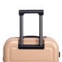 Valise rigide Reito Extensible 74.5 cm Beige