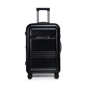 Valise rigide Reito Extensible 74.5 cm Black