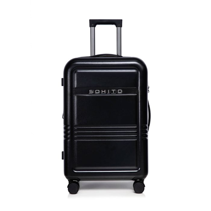 Valise rigide Reito Extensible 74.5 cm Black