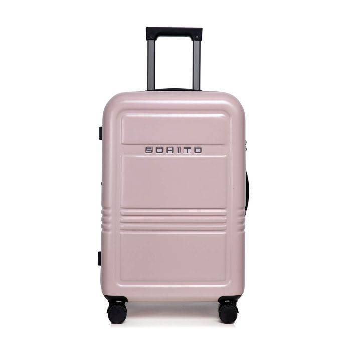 Valise rigide Reito Extensible 74.5 cm Lilas